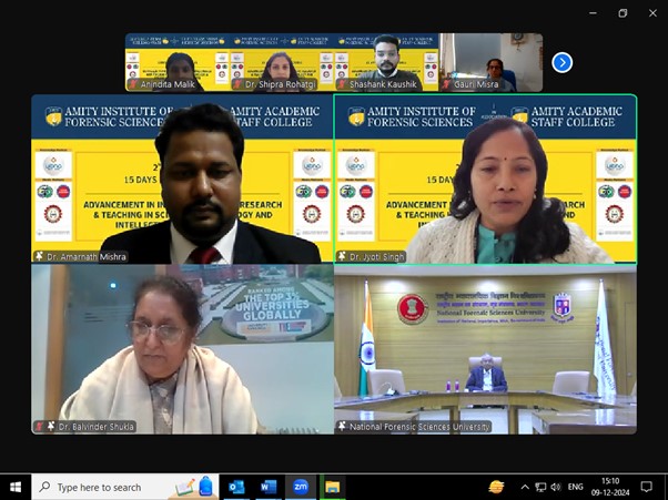 एमिटी विश्वविद्यालय में ‘‘विज्ञान एवं प्रौद्योगिकी तथा बौद्धिक संपदा अधिकारों में अंतःविषयक अनुसंधान एवं शिक्षण में उन्नति’’ पर ऑनलाइन रिफ्रेशर कोर्स का शुभारंभ