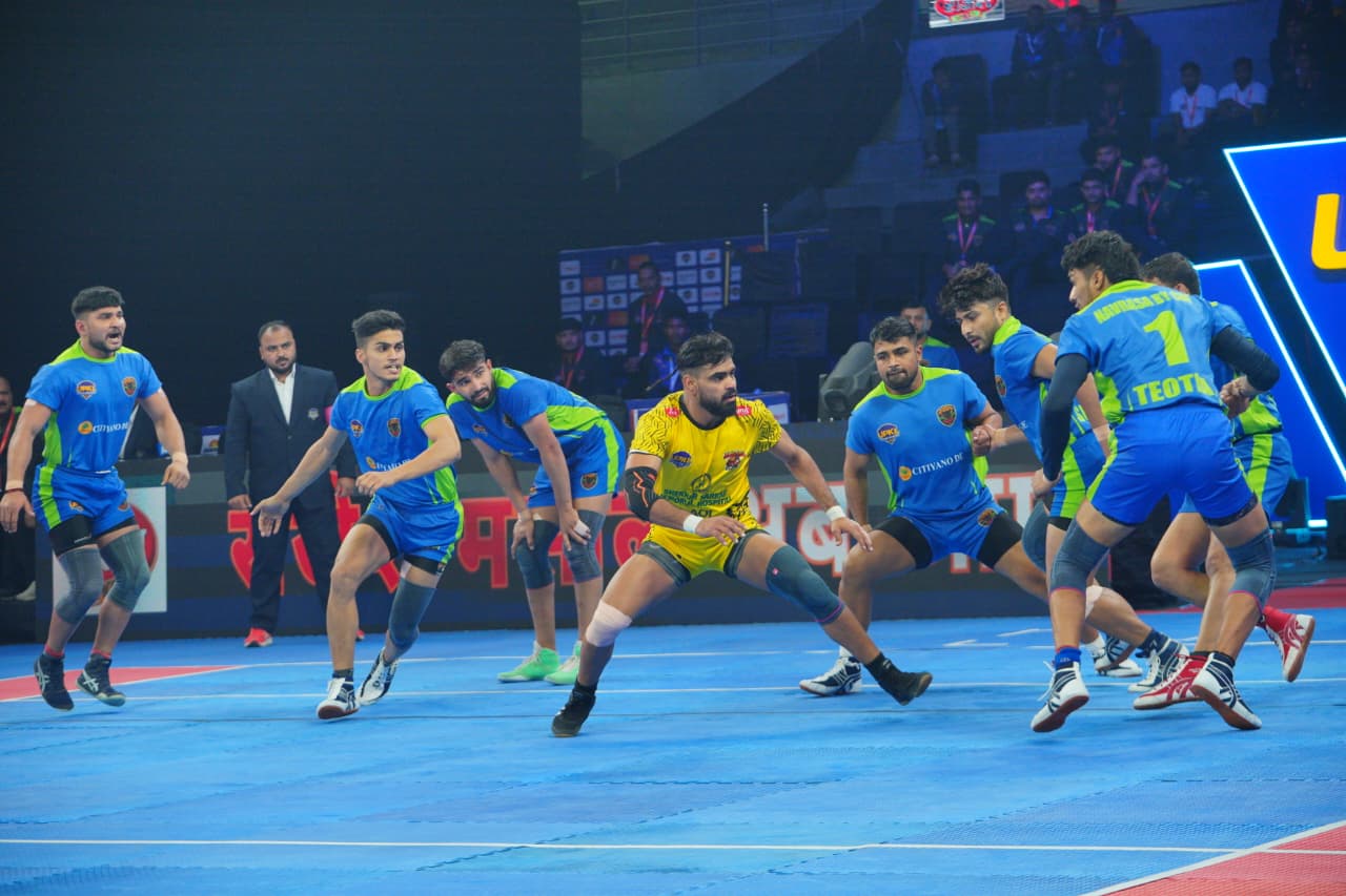 UPKL सीजन 2: पूर्वांचल पैंथर्स ने अलीगढ़ टाइगर्स को 1 अंक से हराया