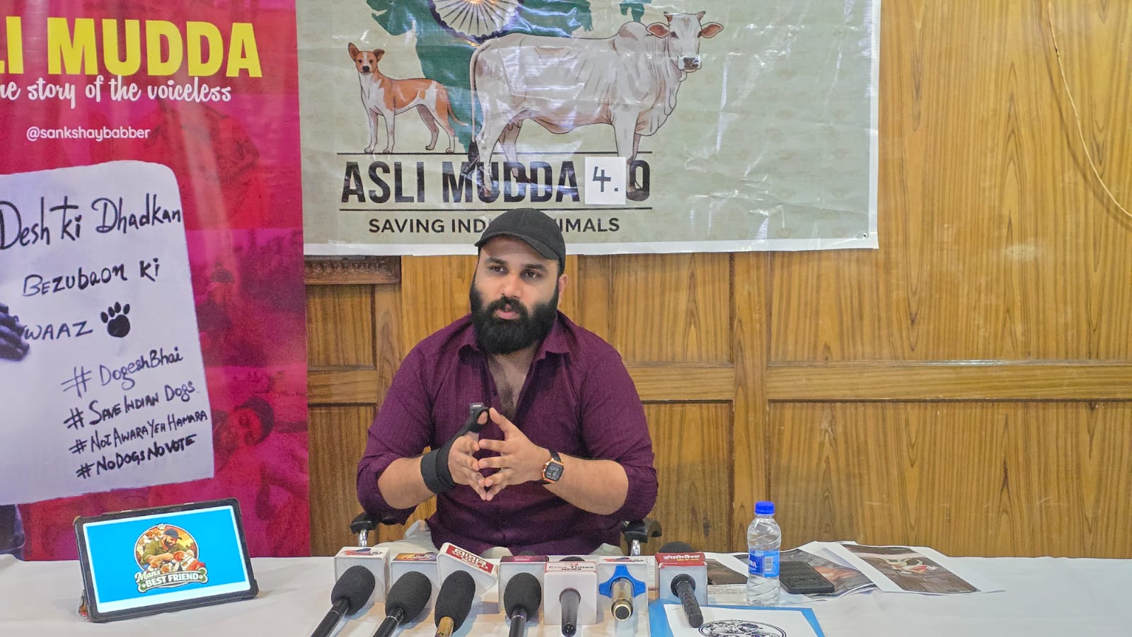 आवारा पशु समस्या के समाधान के लिए ‘एमबीएफ मॉडल’ अपनाएं राज्य सरकारें: संक्षय बब्बर