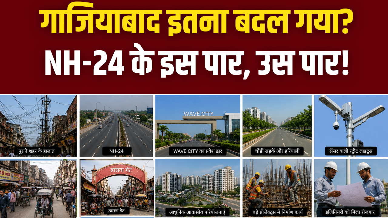पुरानी गलियों से स्मार्ट सपनों तक: गाजियाबाद की बदलती तस्वीर
