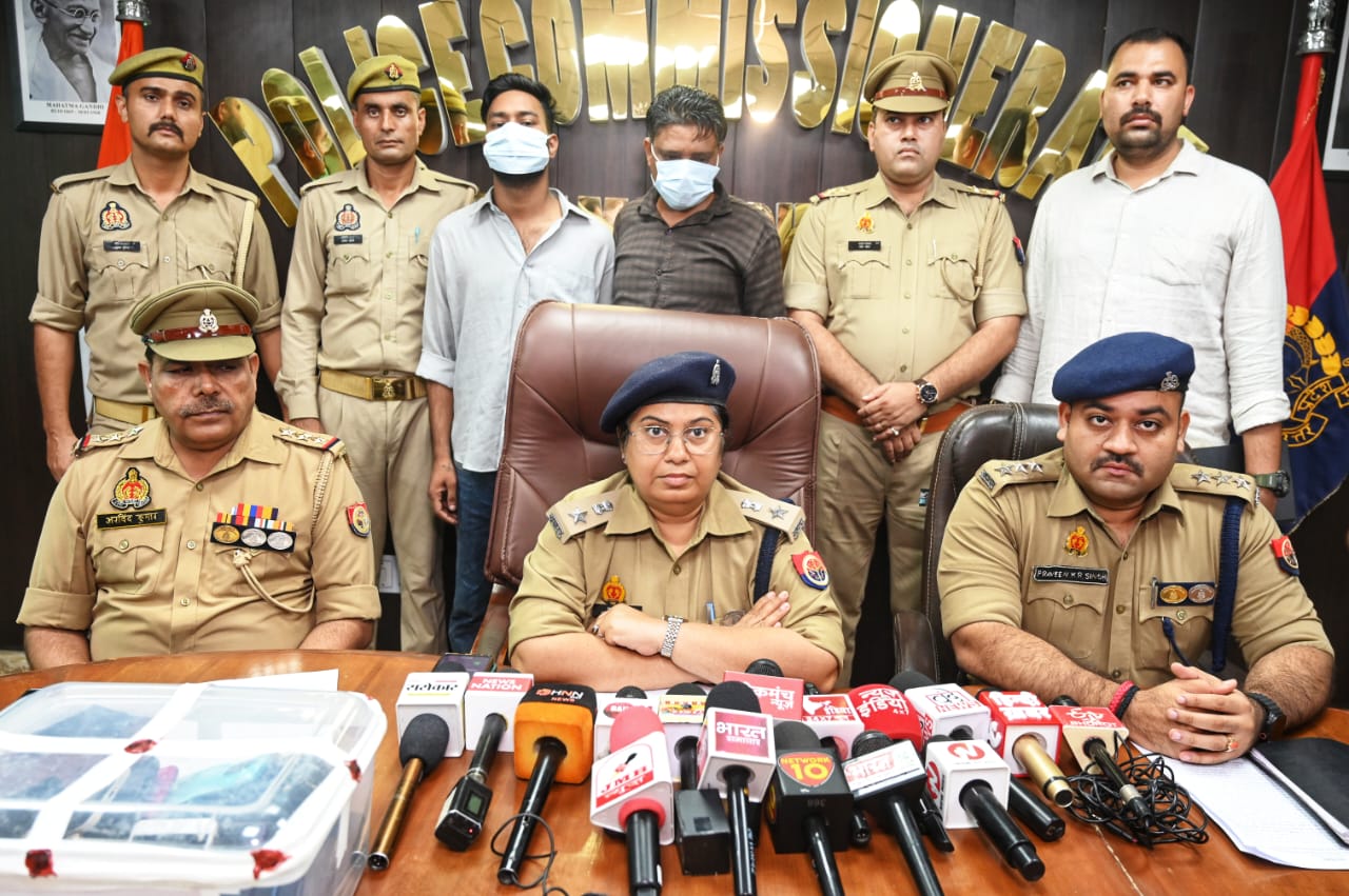 मोबाइल चोरी गैंग का पर्दाफाश, सेक्टर-20 पुलिस ने 49 मोबाइल किए बरामद