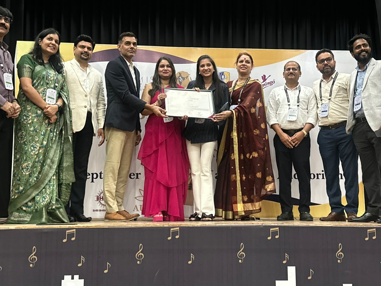 फिजियो भारत-8 में फर्स्ट वन रिहैब फाउंडेशन का शोध अव्वल, पूरी टीम हुई सम्मानित